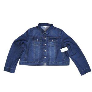 NEW Daily Thread Classic Denim Jacket Pacific Wash Women's 2X